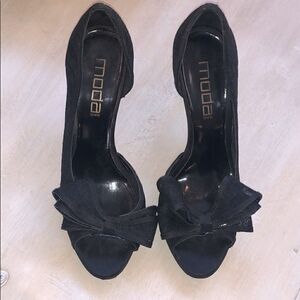 Moda lace d’orsay heels size 8M